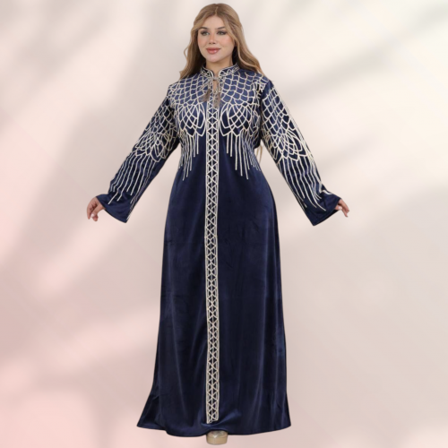عبايه قطيفه تطريز هندى 