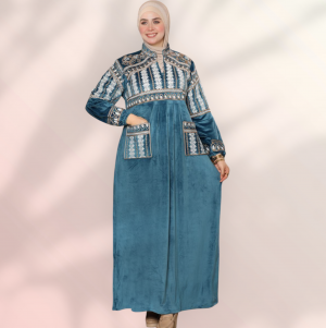 عبايه قطيفه ٢جيب 