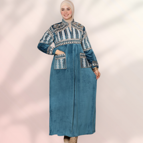 عبايه قطيفه ٢جيب 