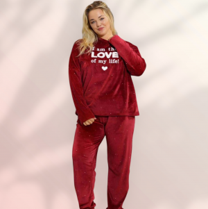 ترنج قطيفه احمر 