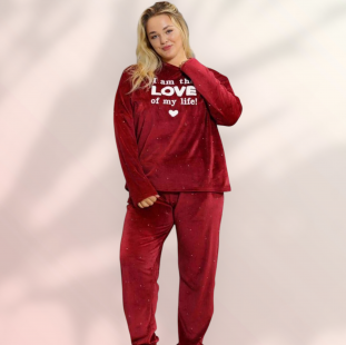 ترنج قطيفه احمر 