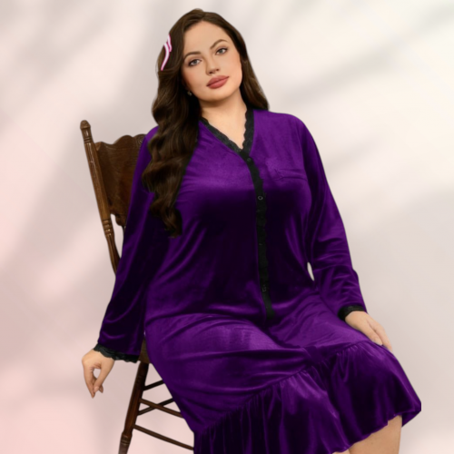 كاش قطيفه بنفسجى 