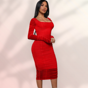 لانجري احمر قطيفه