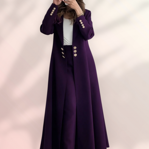 طقم ٣ قطع بنفسجى 