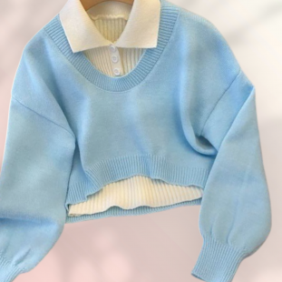 بلوزه قطعتين 