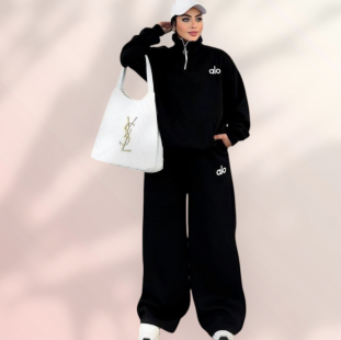 سوت  اسود alo