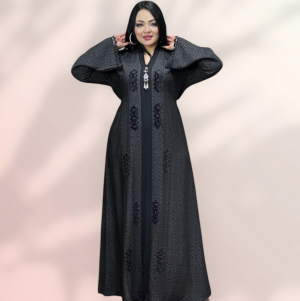 عبايه سوده جكار 