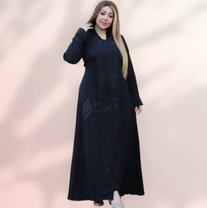 عبايه خليجى  حرير 