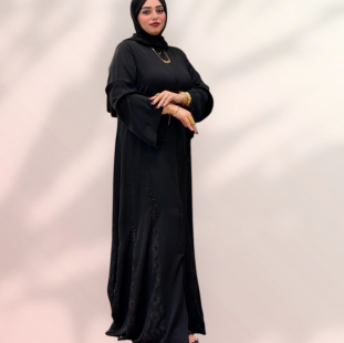 عبايه حرير كنار