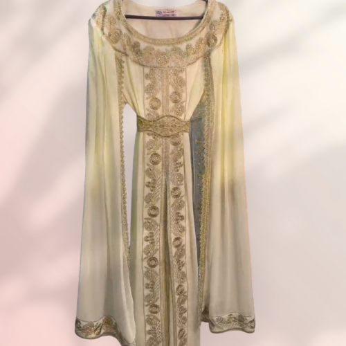 قفطان مغربي بحزام 