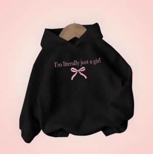 سويتشيرت ملتون اسود 