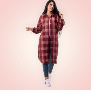 لونج شميز جوخ كاروهات 