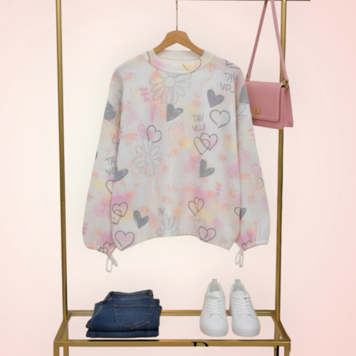 بلوفر رسة قلوب 