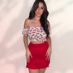 لانجرى قطعتين رسمت كرزه 