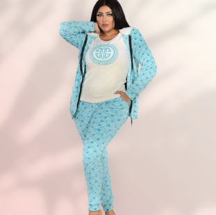 بجامه ٣ قطع هايدى 