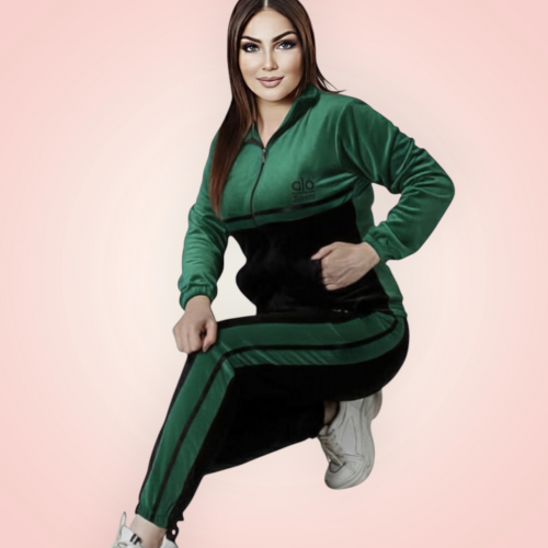 ترنج  قطيفه الو بلون الاخضر 